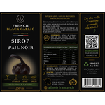 etiquette sirop dail noir RVB
