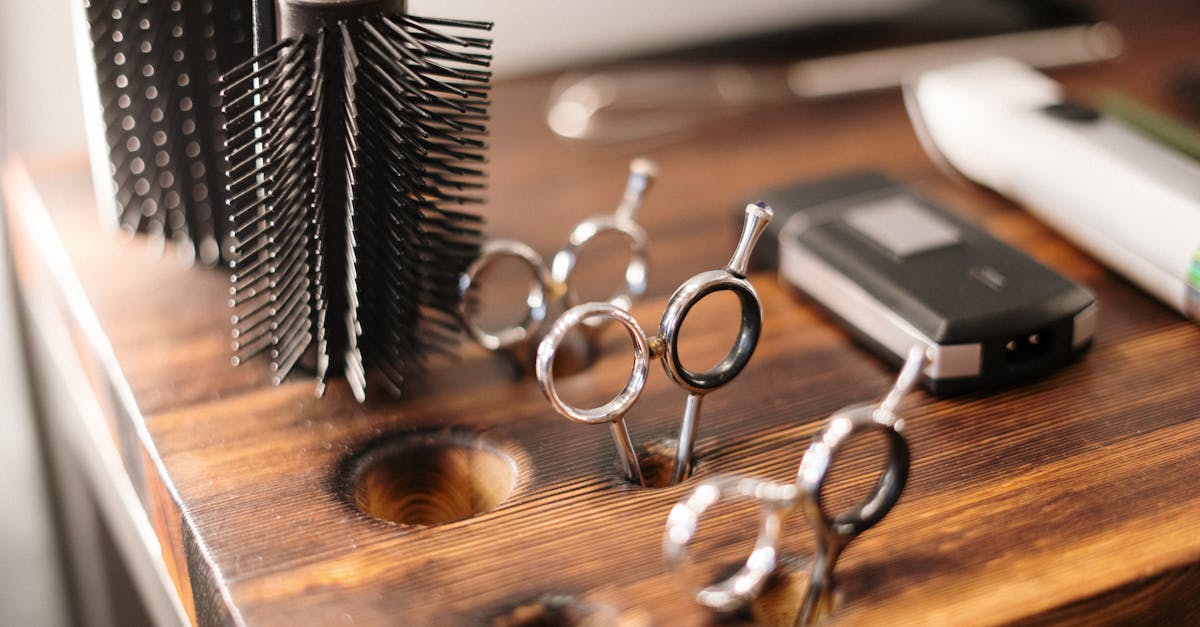 photos gratuites de accessoires pour cheveux barbier beaute