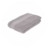 Serviette de bain en broderie personnalisable gris