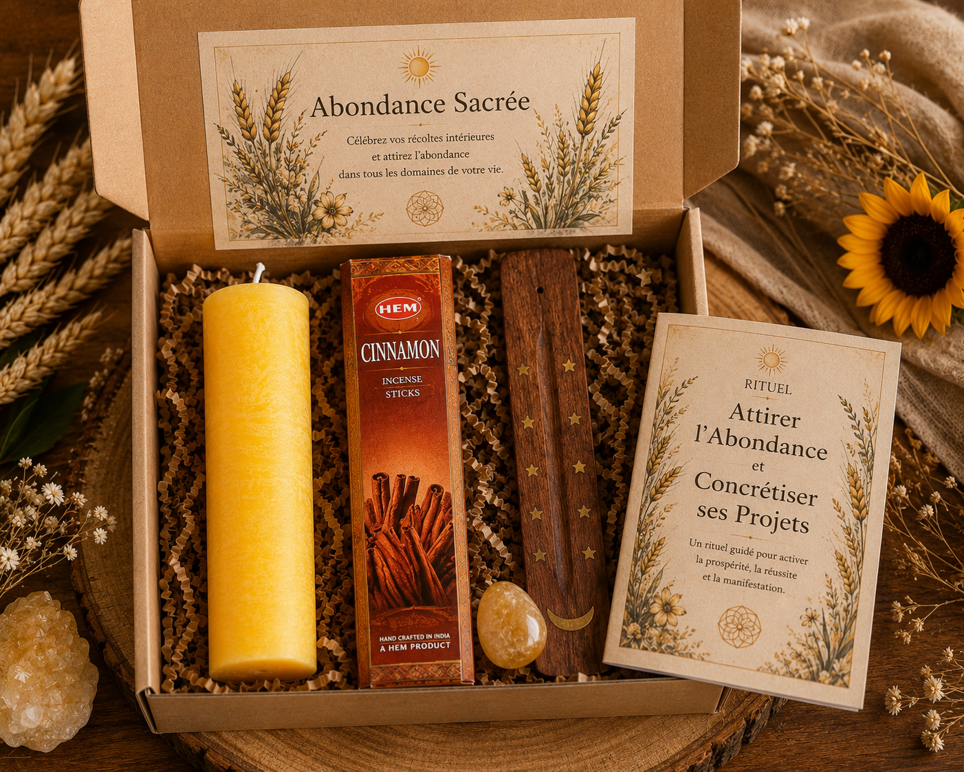 coffet lughnasadh - abondance sacré