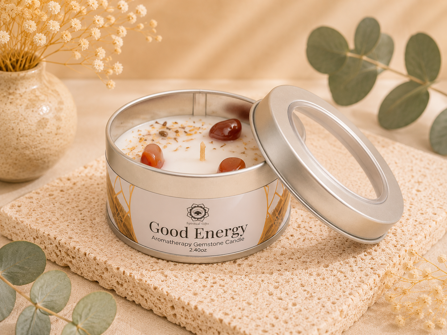 bougie energie positive
