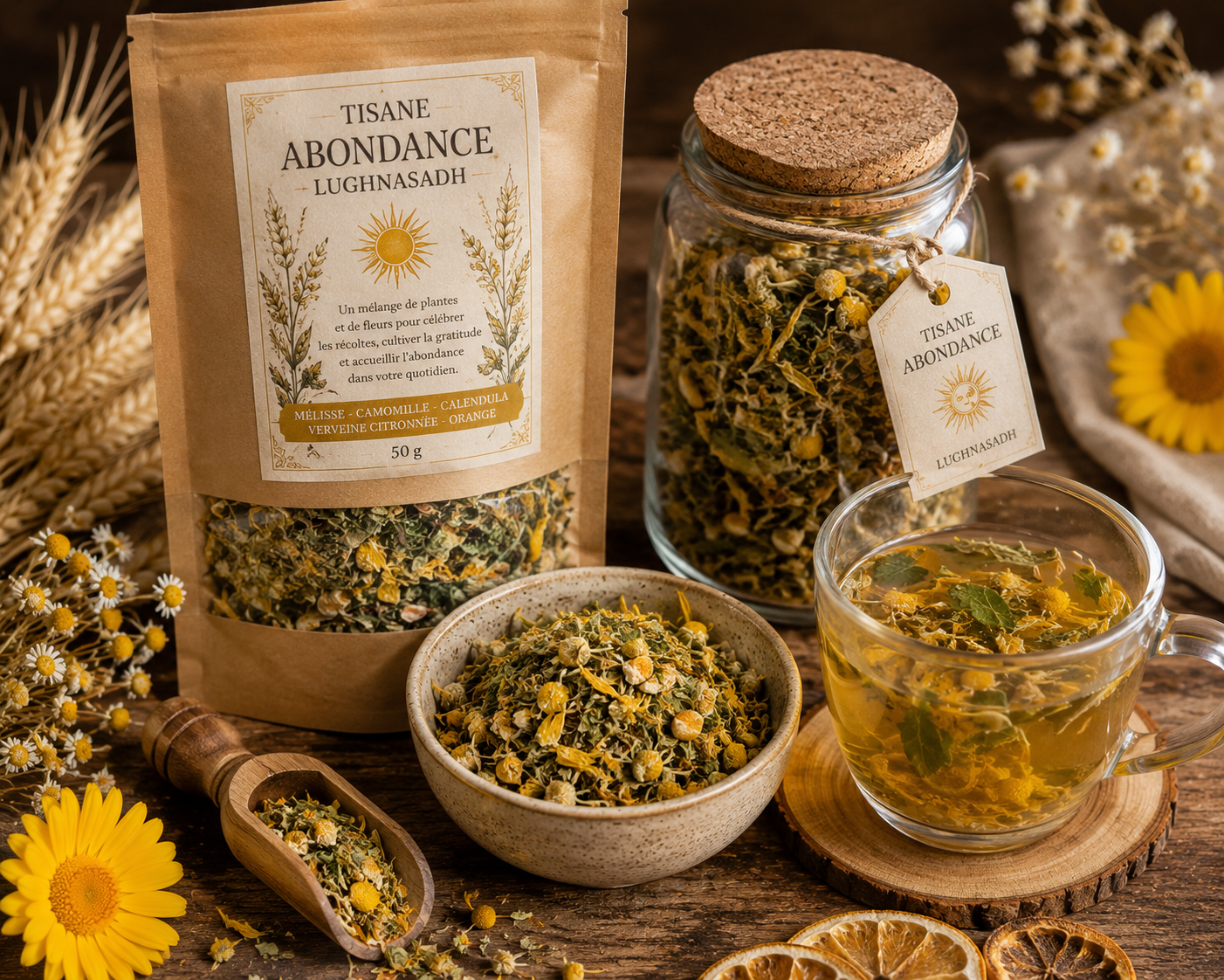 image tisane abondance
