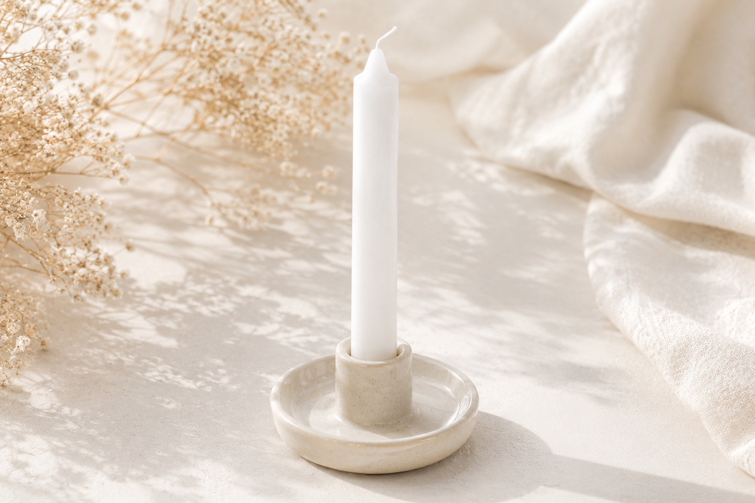 bougie blanche