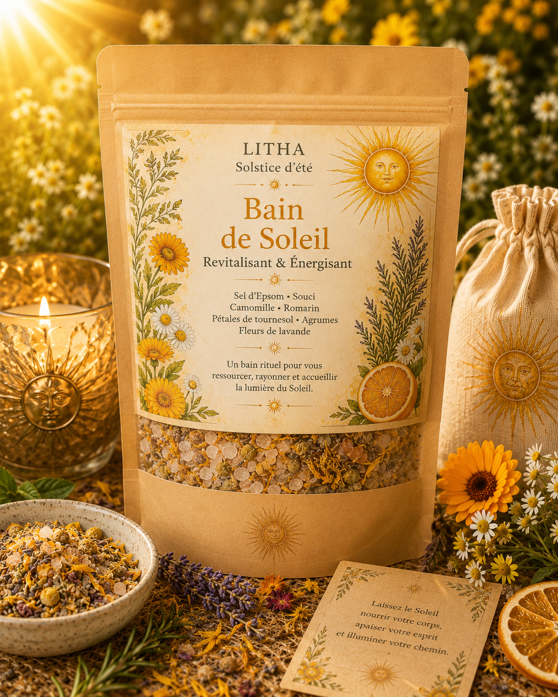 image bain de soleil de litha