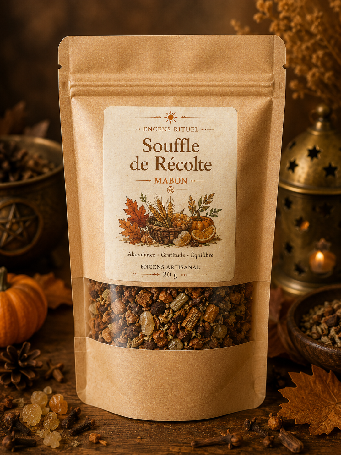 encens vrac souffle de recolte