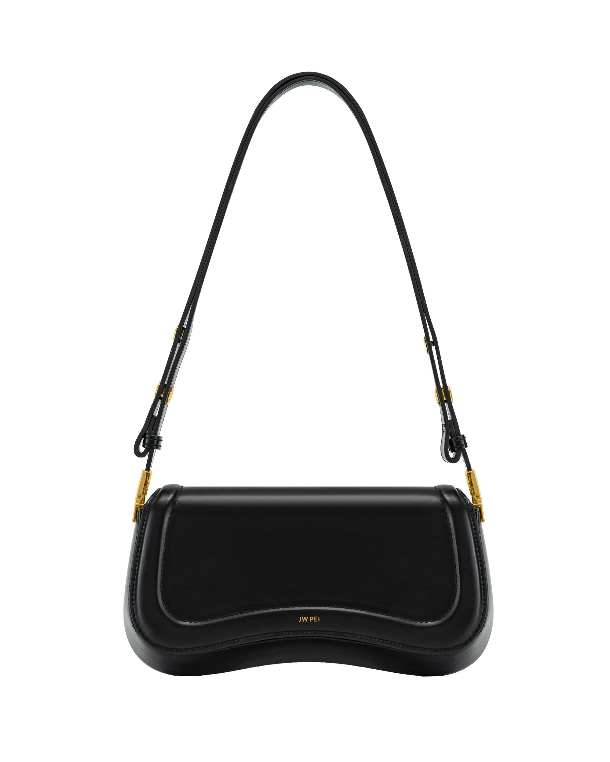 JW PEI Womens Joy Shoulder Bag (Black, Small)