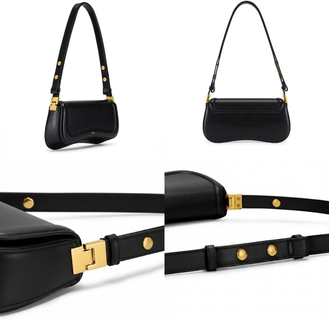JW PEI Womens Joy Shoulder Bag (Black, Small) 5