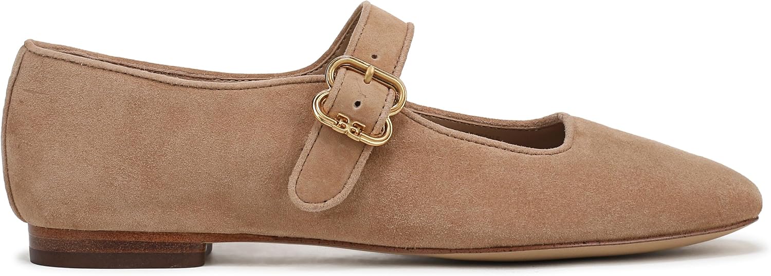 Sam Edelman Womens Michaela Mesh Ballet Flats 8 Cyprus Tan 6