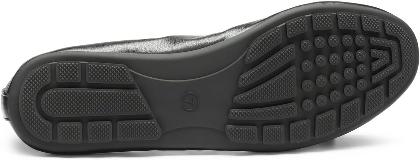 DREAM PAIRS Womens Foldable Bowknot Ballet Flats 9 Black 7