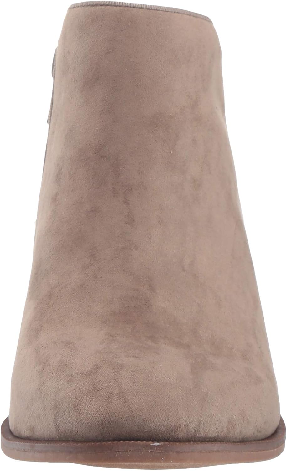 Amazon Essentials Womens Low Heel Ankle Boots with Side Zipper, Stacked Block Heel 9.5 Taupe 2