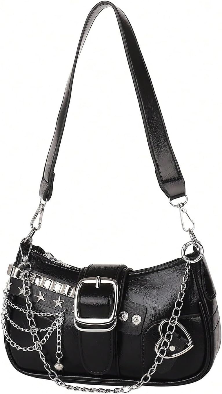 Y2K star purse carried on the shoulder