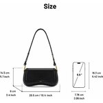 JW PEI Womens Joy Shoulder Bag (Black, Small) 7