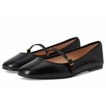 Cole Haan Women's Yelena Mary Jane Ballet Flat 9 Black Leather