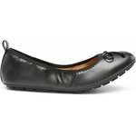DREAM PAIRS Womens Foldable Bowknot Ballet Flats 9 Black 6