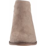 Amazon Essentials Womens Low Heel Ankle Boots with Side Zipper, Stacked Block Heel 9.5 Taupe 2