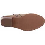 Amazon Essentials Womens Low Heel Ankle Boots with Side Zipper, Stacked Block Heel 9.5 Taupe 4
