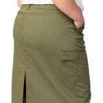 Cargo midi skirt side view
