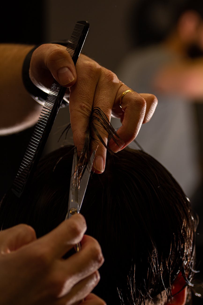 photos gratuites de art capillaire barbier beaute