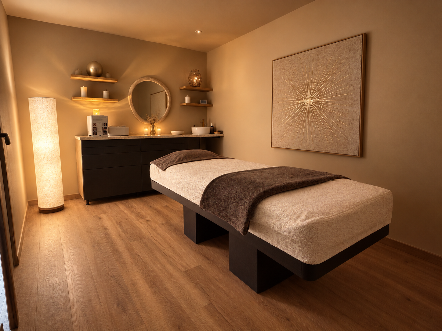 cabinet de soin spa chaleureux