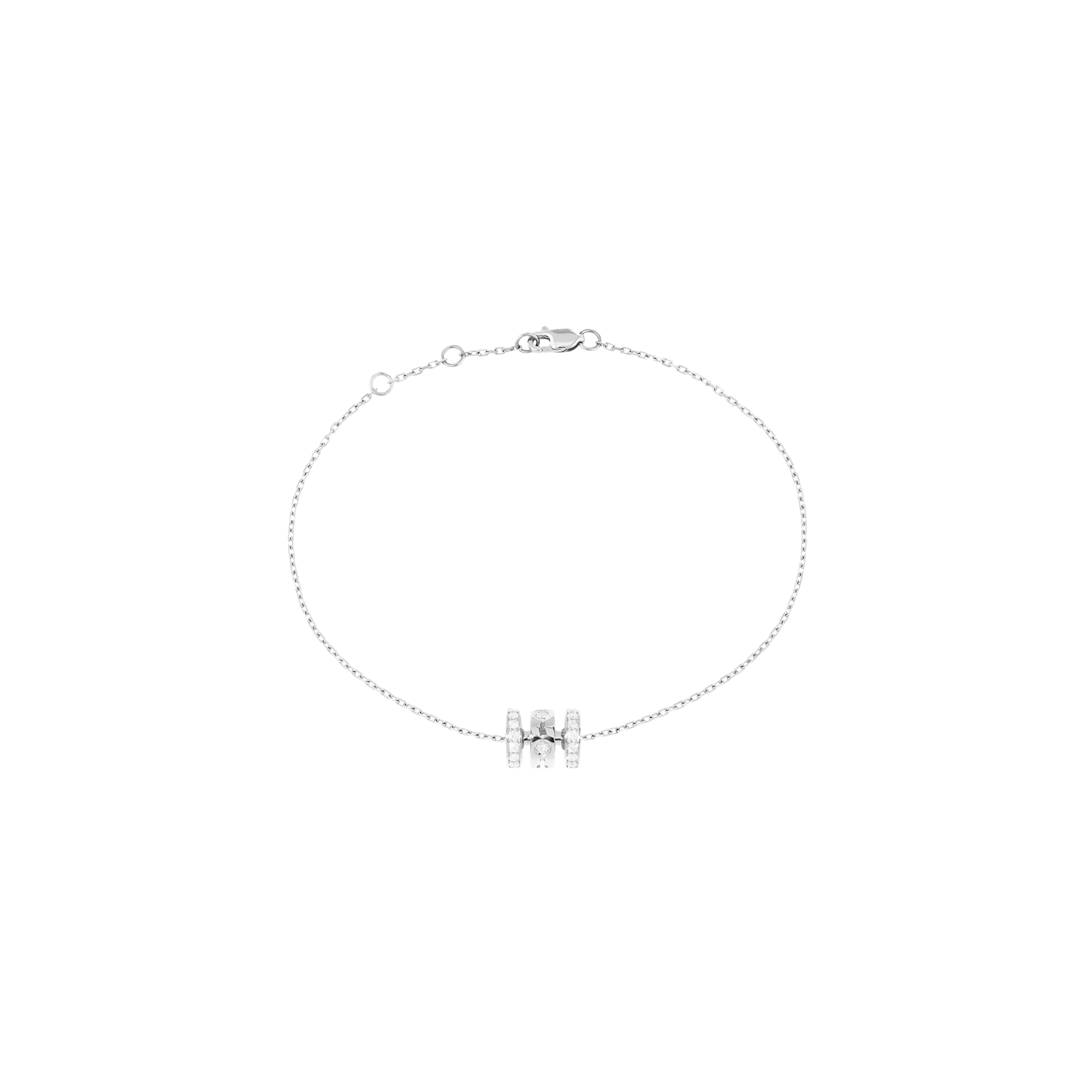 Logo dimmobilier avec carré bleu et blanc