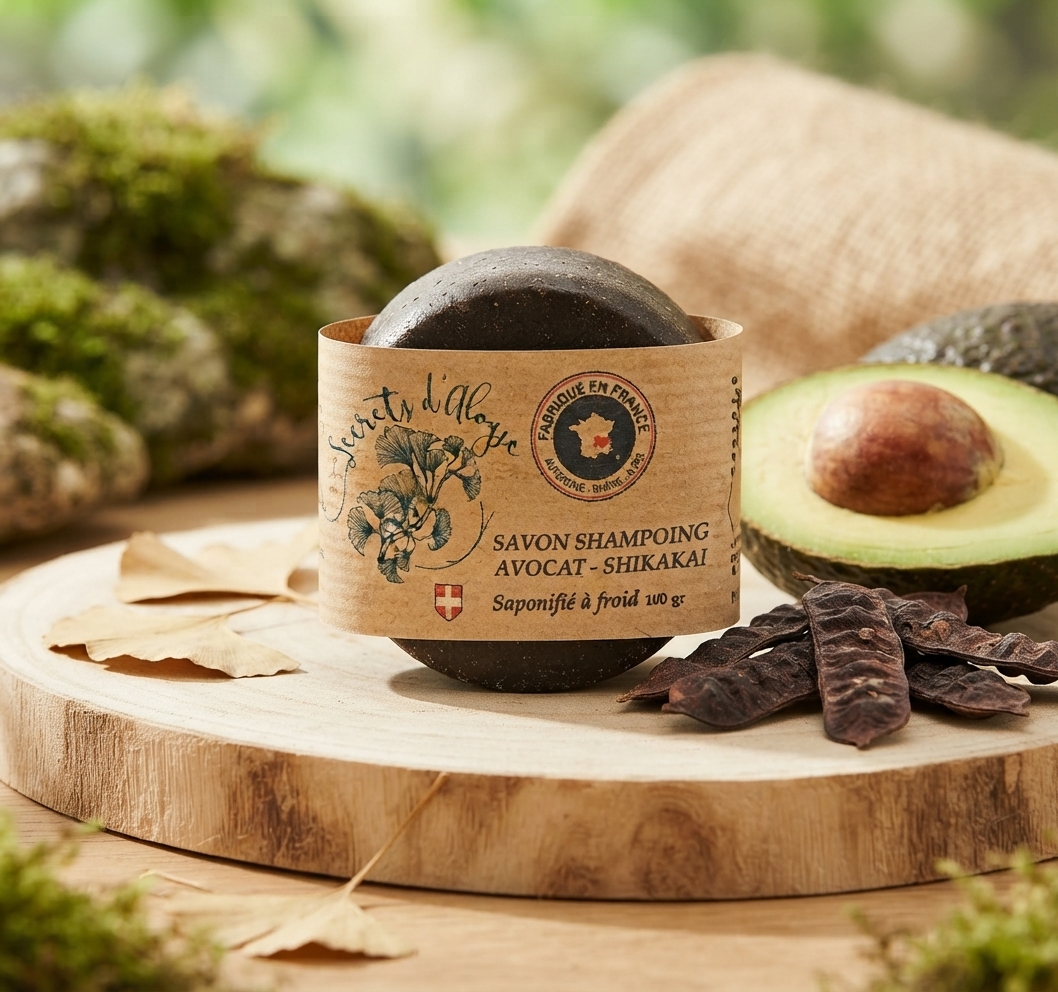 Shampoing Solide en SAF Avocat - Shikakai Secrets Aloyse