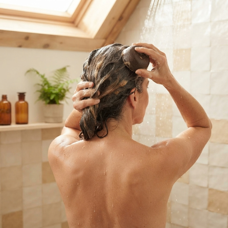 Shampoing Solide en SAF Avocat - Shikakai  Utilisation Secrets dAloyse
