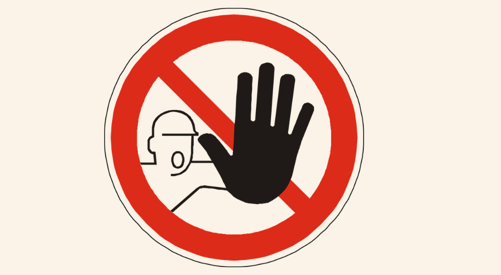 pictogramme interdit chez secrets d aloyse