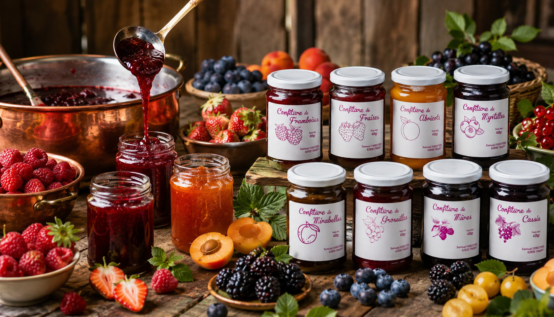 fond confiture