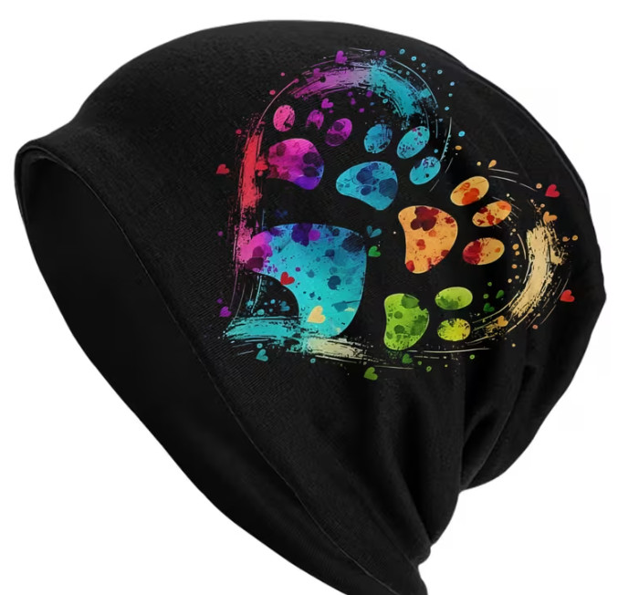 bonnet patte de chien