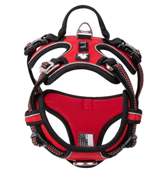 harnais country rouge2