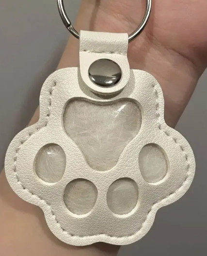 PORTE CLES SOUVENIR BLANC