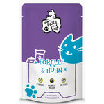 Truite et poulet pour chat
