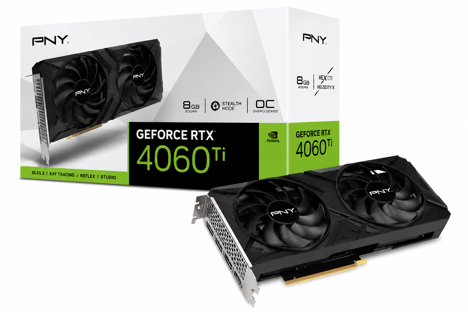 PNY RTX™ 4060 Ti 8GB VERTO Dual Fan Edition DLSS 3