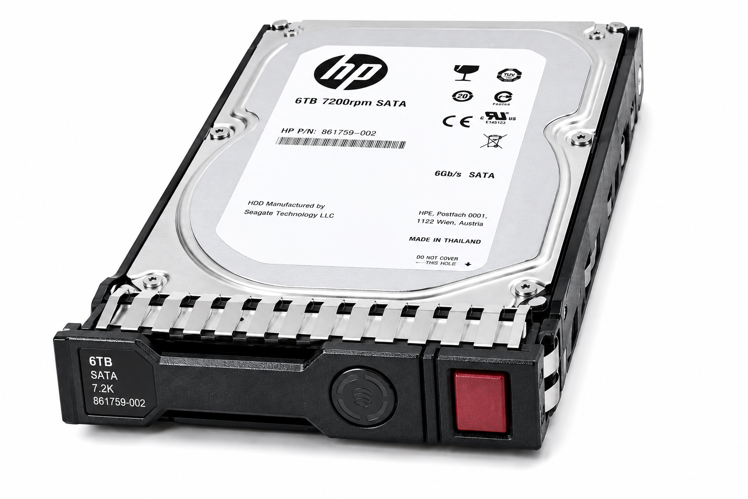 HDD 6To 7.2K SATA 861759-002 862138