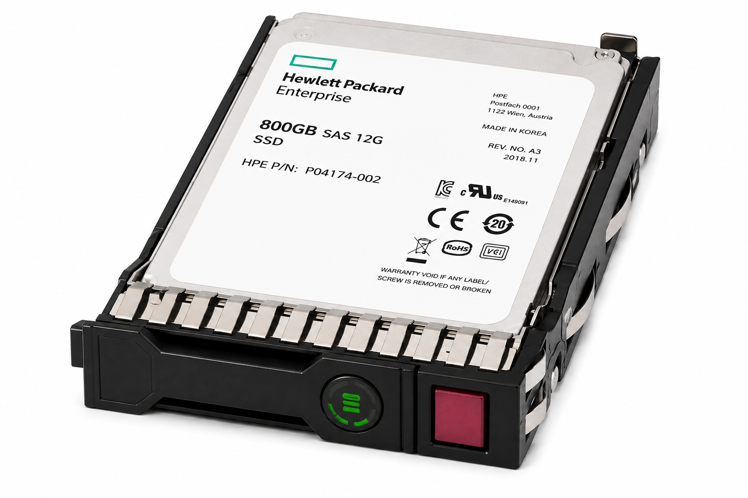 SSD 800Go SAS P04174-002 P06577