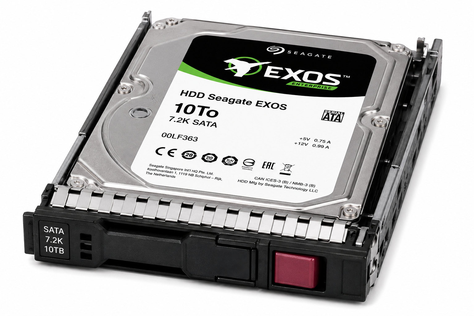 HDD Seagate EXOS 10To 7.2K SATA 00LF363