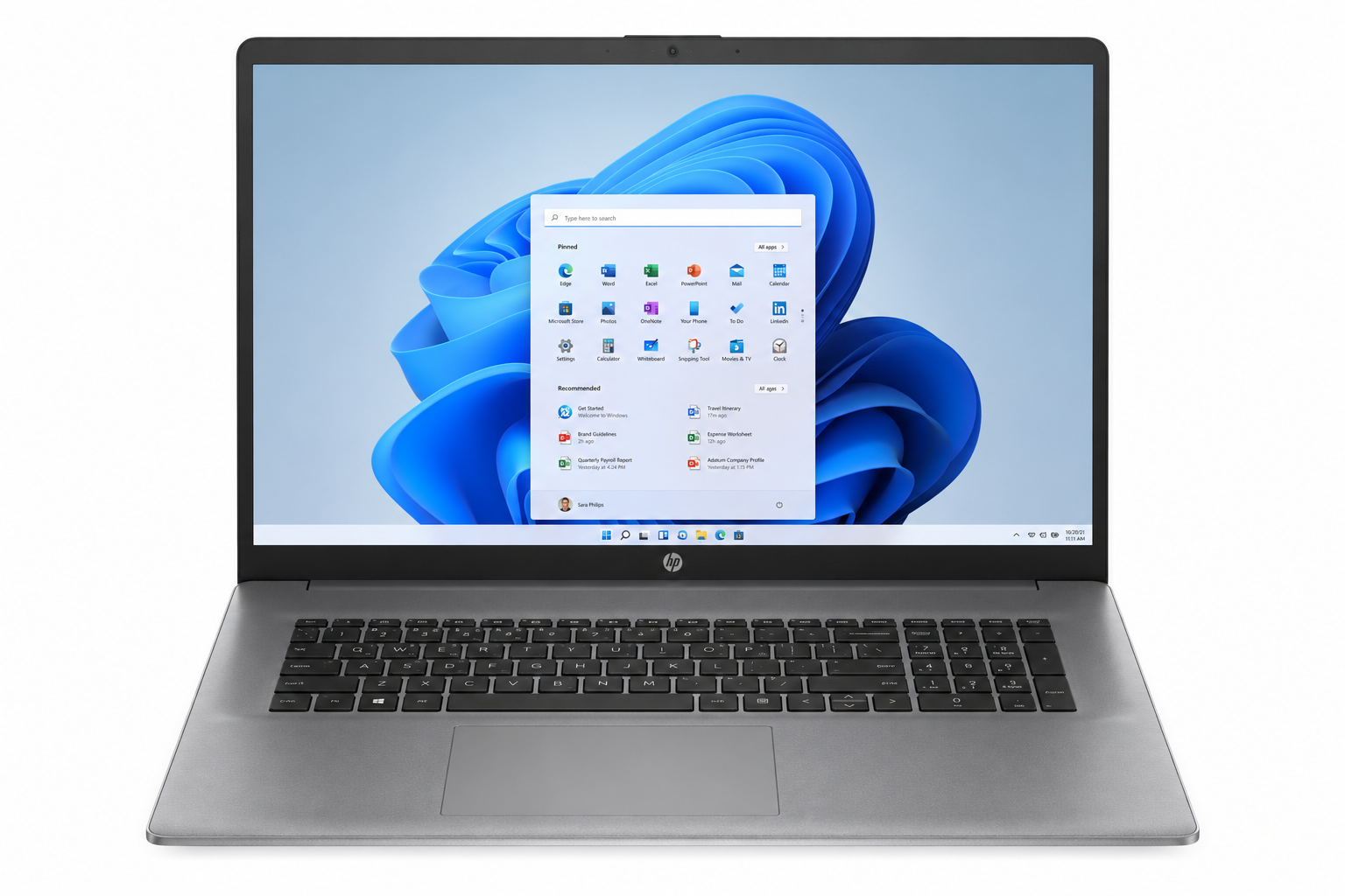 HP Laptop 17 Intel Core i5-1155G7 8Go DDR4 512Go SSD NVMe Windows 11