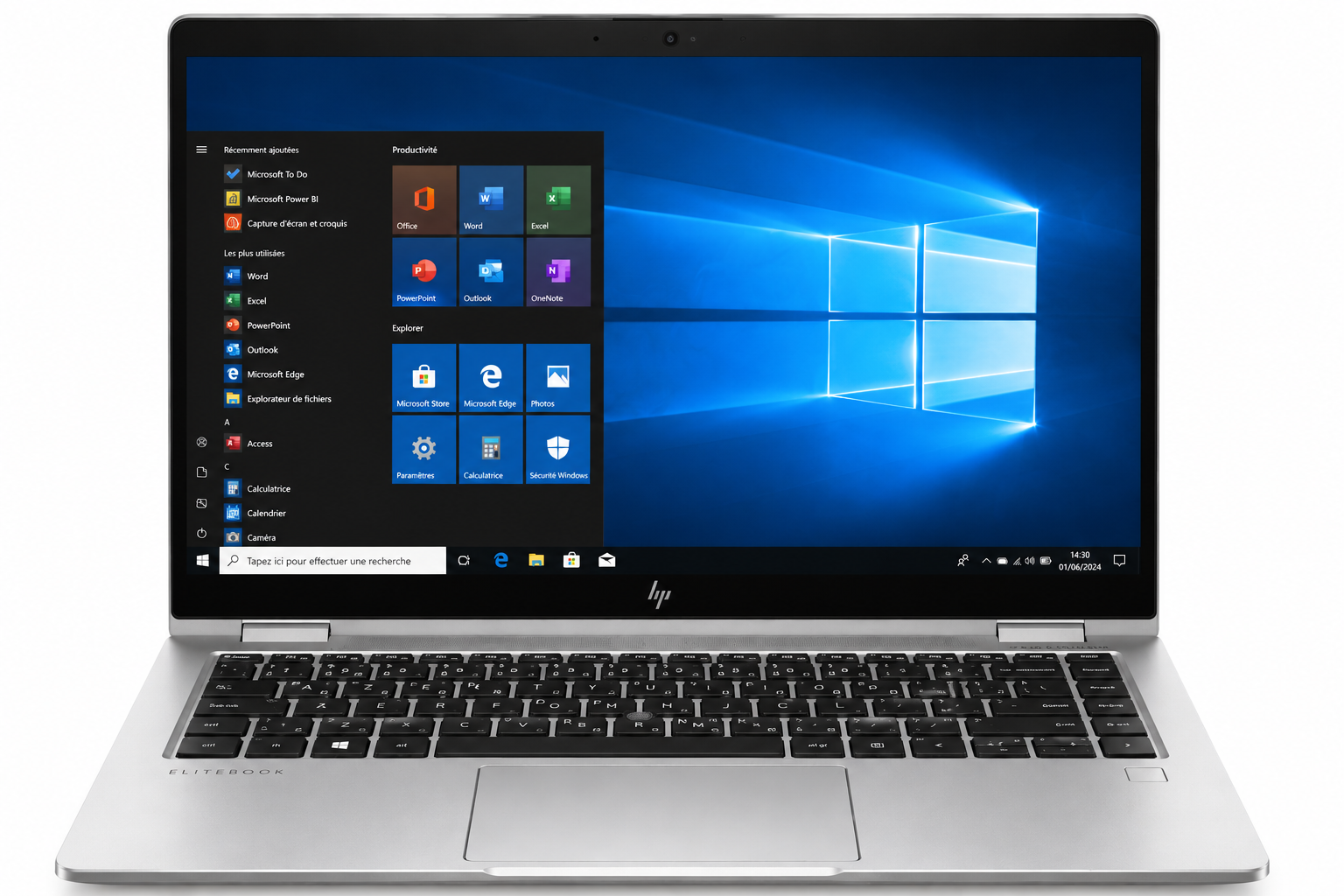 HP EliteBook X360 1030 G2 Intel Core i5-7200 8Go DDR4 256Go SSD AZERTY