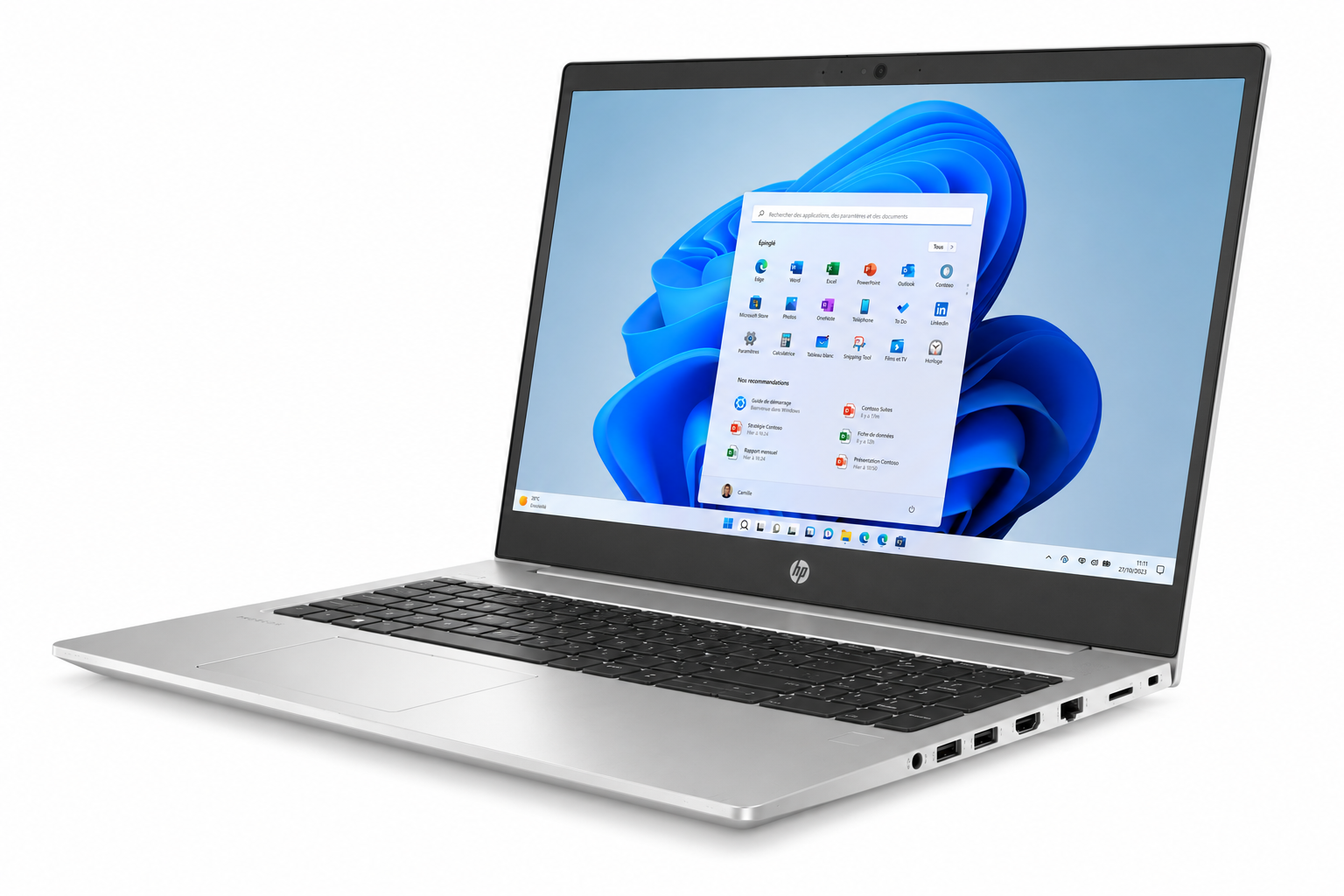 HP ProBook 450 G6 i5-8250U 8Go DDR4 256Go SSD NVMe AZERTY Windows 11 RIGHT SIDE