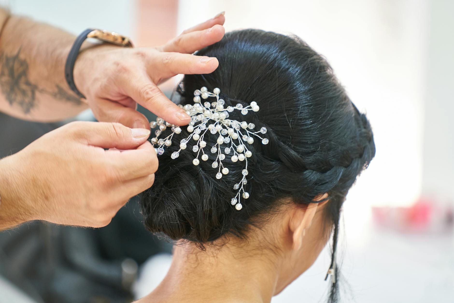 photo de la coiffure de la personne