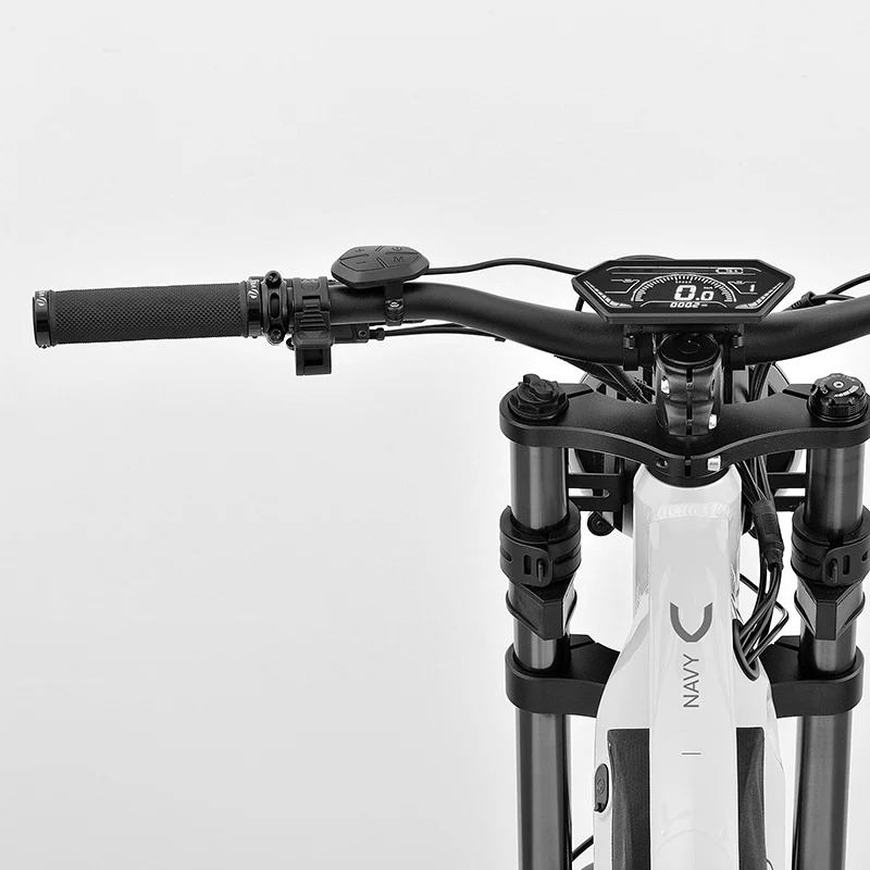 NAVY vélo électrique FATBIKE Bleu marineBlanc (2)