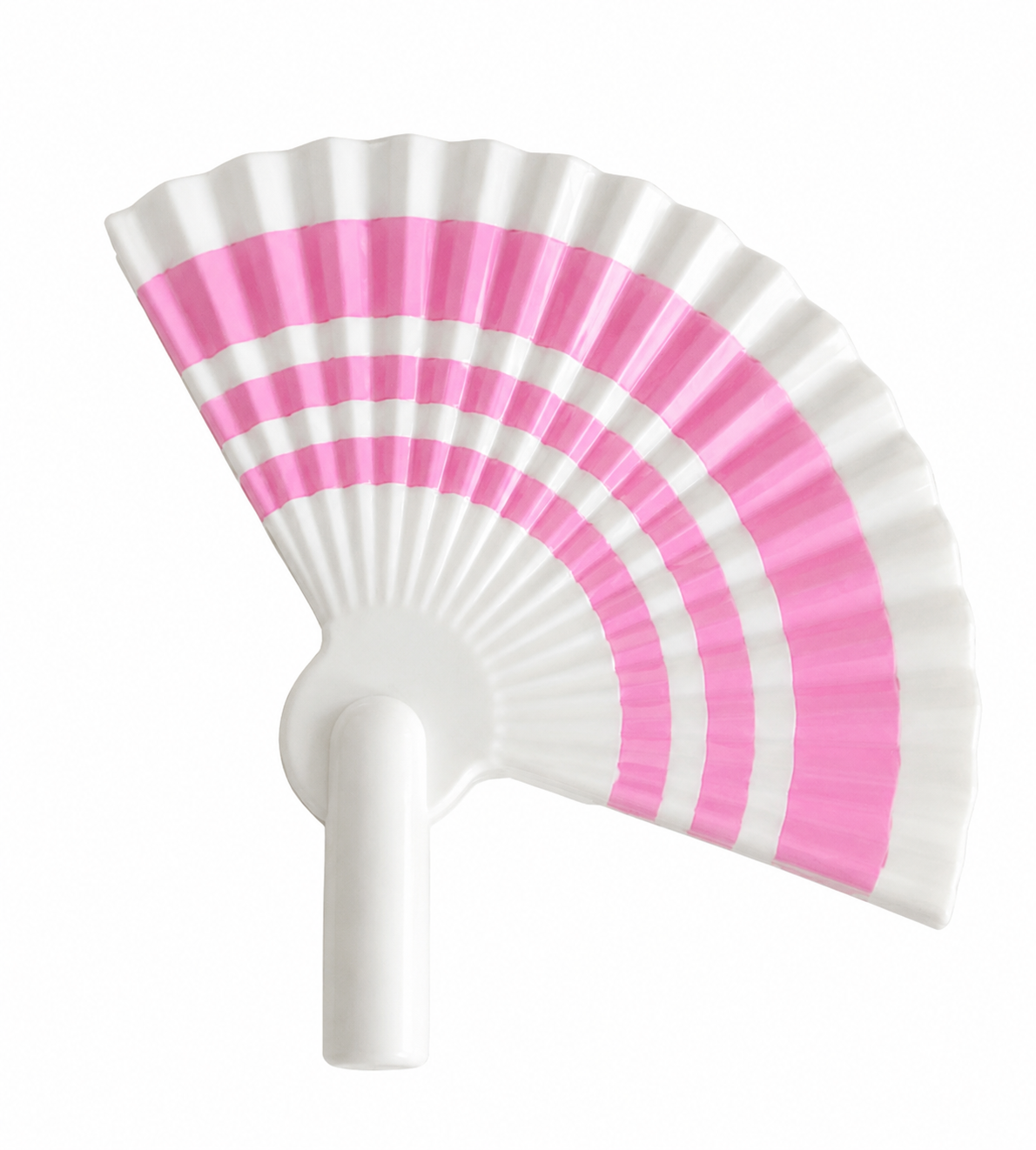éventail playmobil 30621465 blanc et rose