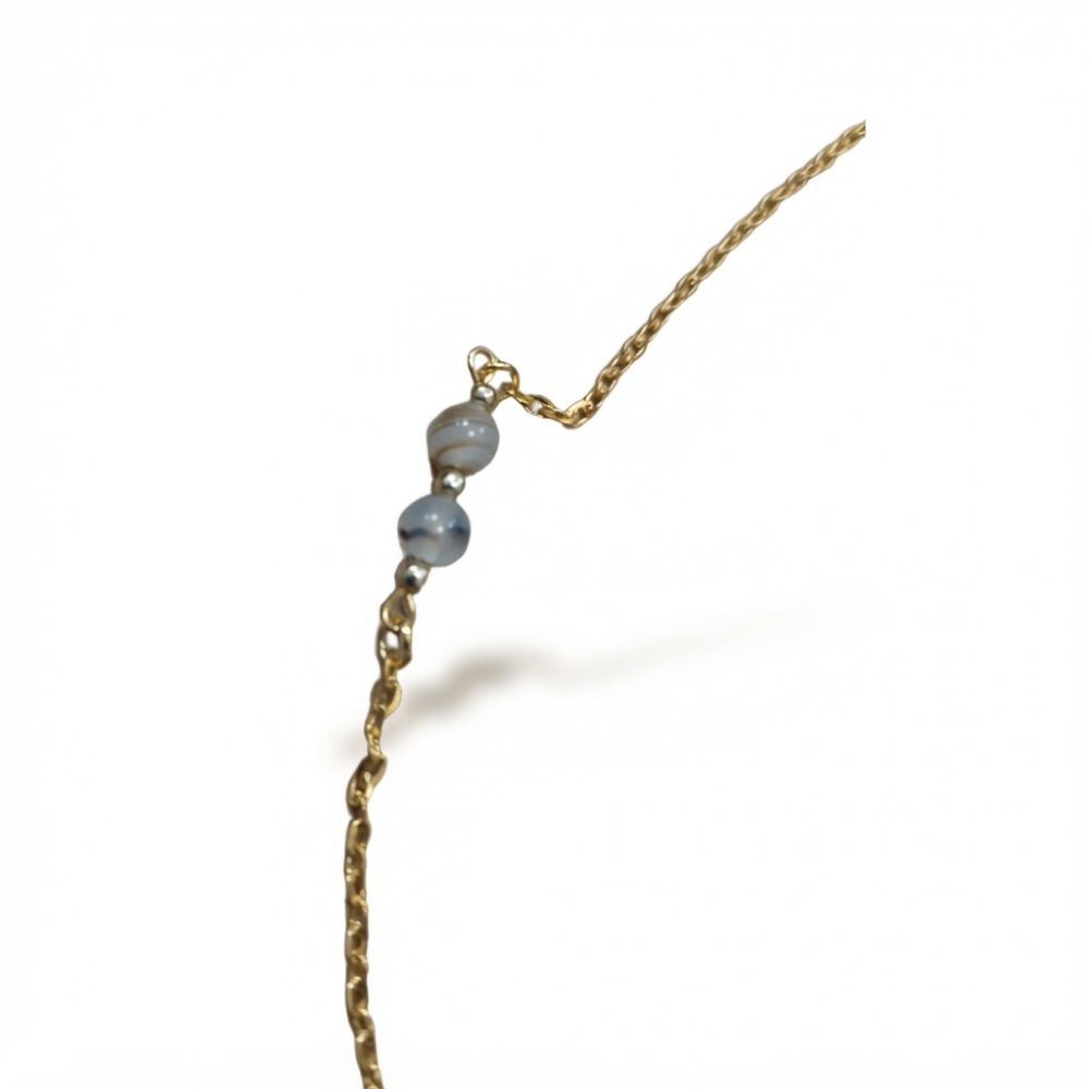 marque page artisanal coquillage