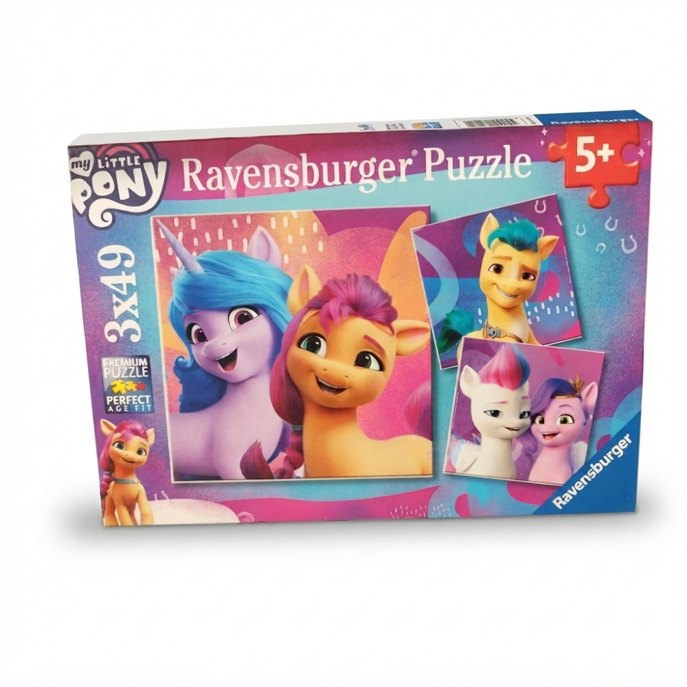 puzzle my little pony ravensburger 3x49 occasion