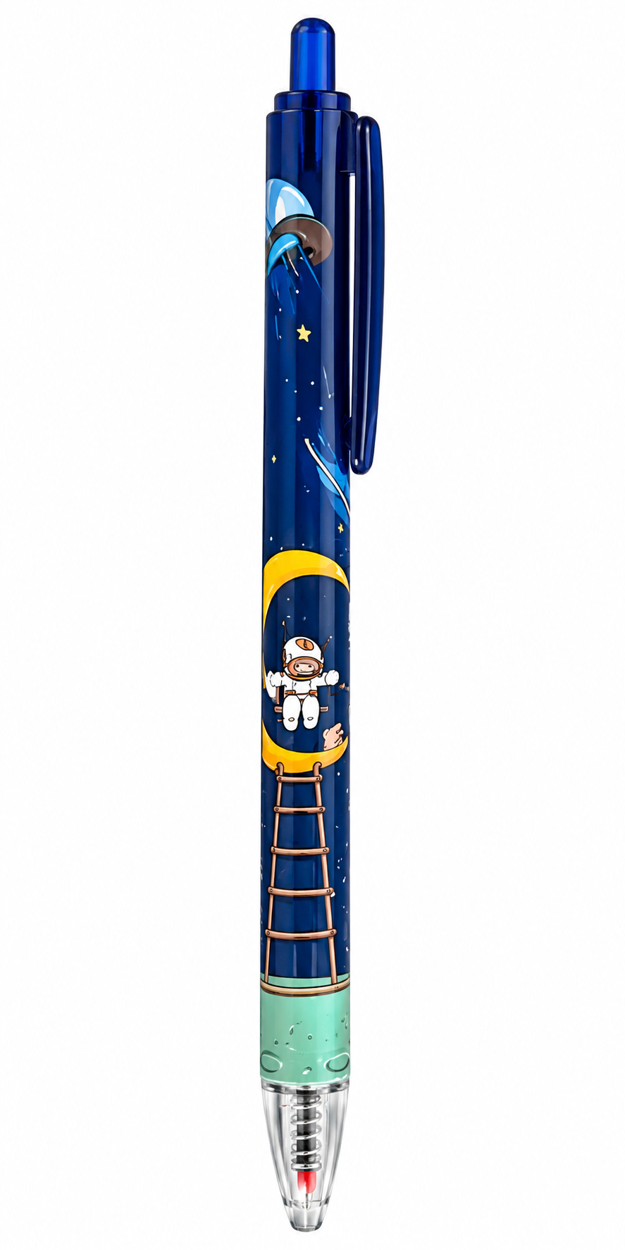 stylo astronaute échelle