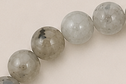 bracelet en Jaspe  tons gris