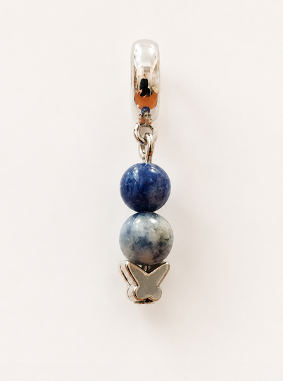 Boucles doreilles sodalite 3