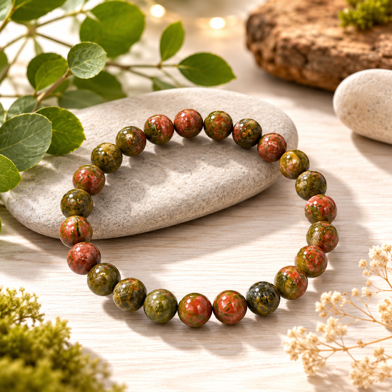 Bracelet unakite