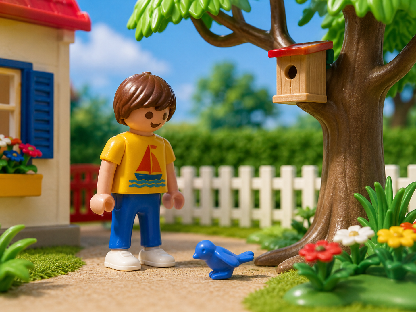oiseau bleu foncé playmobil 30235800