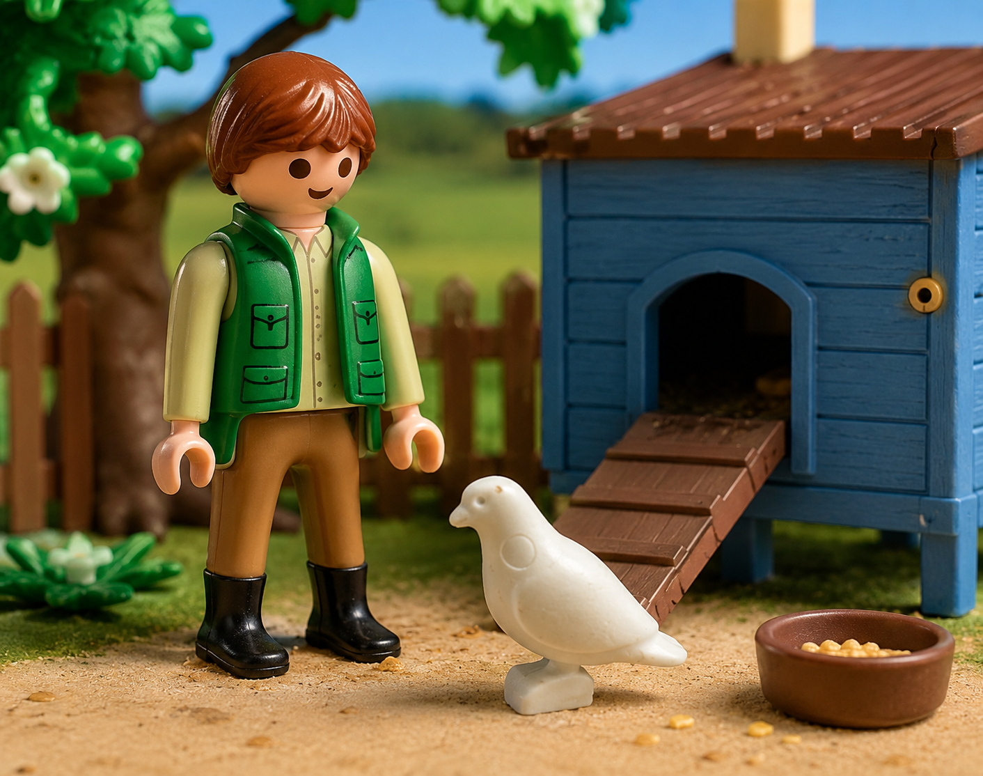 pigeon playmobil 30096240